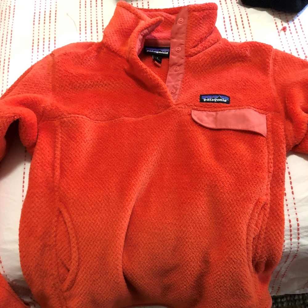 Patagonia Women's  Orange Jacket Size Small